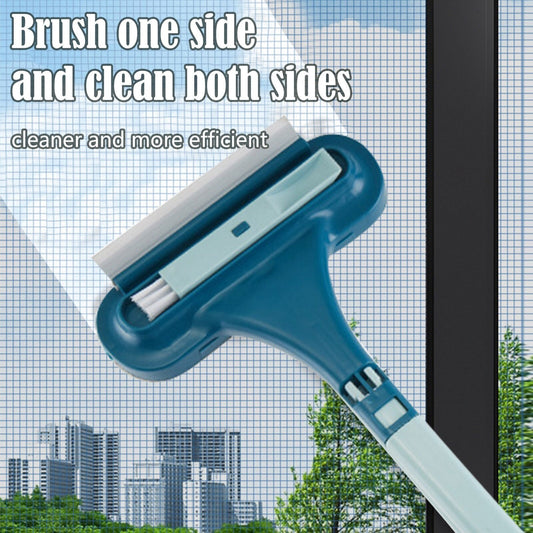 Dry Extendable Glass Brushes With Mini Window Gap Washing Tools