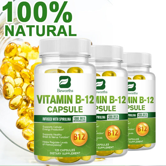 BW Vitamin B-12 Supports Energy Metabolism Supports
