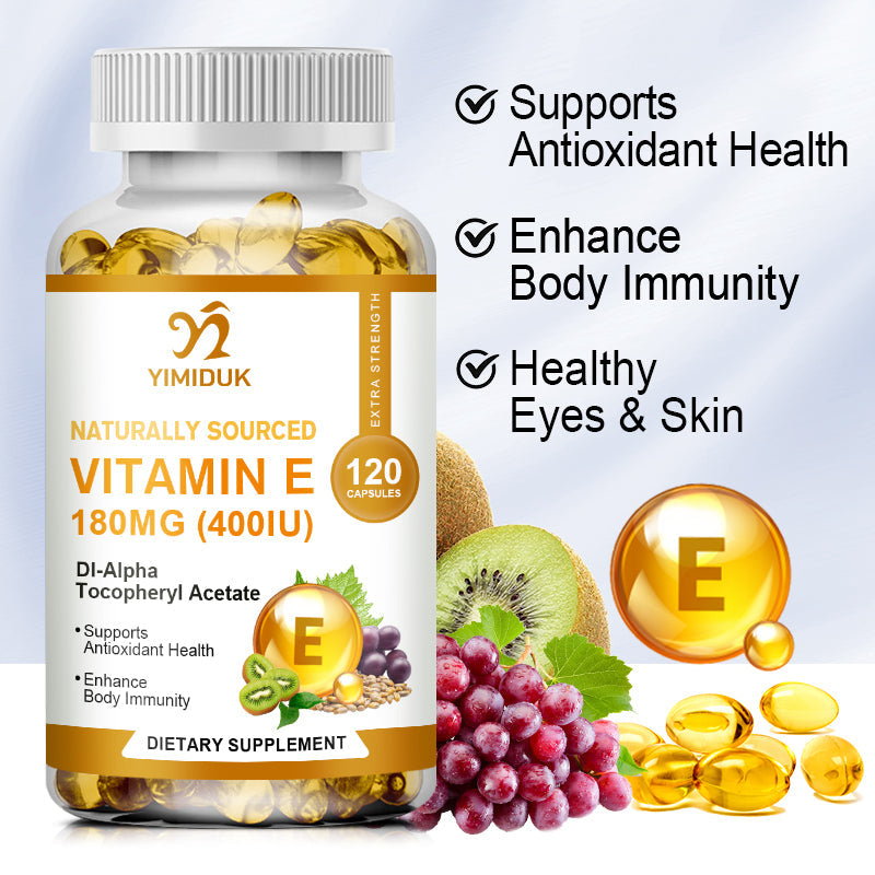 Vitamin E Immune System & Skin Nutrition Supplement
